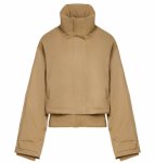 画像1: Two-piece stand-up collar down jacket Coat　ツーピーススタンドカラーダウンジャケット コート (1)