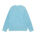 画像3: TIN TIN snowy braided pullover round neck sweater  タンタン スノーウィ ラウンド モヘア風 ラウンドネック セーター  プルオーバー (3)