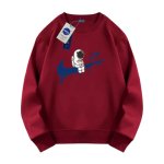 画像3: NASA  Astronaut x Broken swoosh Pullover  ユニセックス 男女兼用 NASA ナサ 宇宙飛行士× ブロークンスウォッシュ プリント プルオーバウェット トレーナー (3)