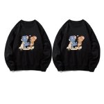 画像3: Kids Tom and Jerry Scooter Print Round Neck Sweatshirt 　ユニセックス 男女兼用  キッズトムとジェリースクータープリント プルオーバウェット トレーナー (3)