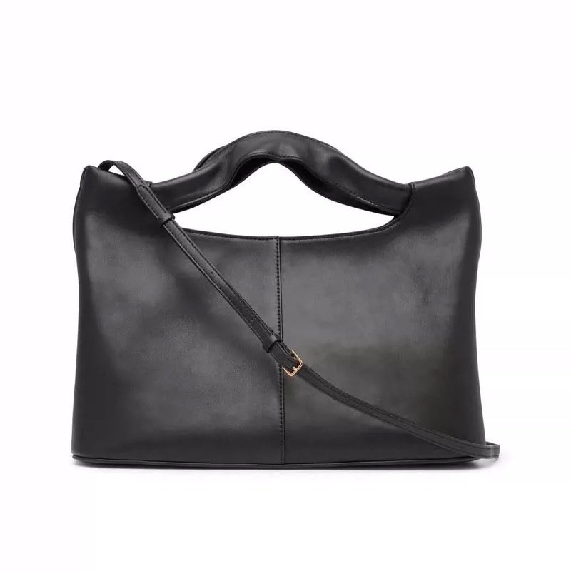 画像3: Soft Leather Handbags Camdem Shoulder Tote Crossbody Saddle Bag  　ソフトレザー ハンドバッグ カムデム サドルバッグ ショルダートートクロスボディバッグ (3)
