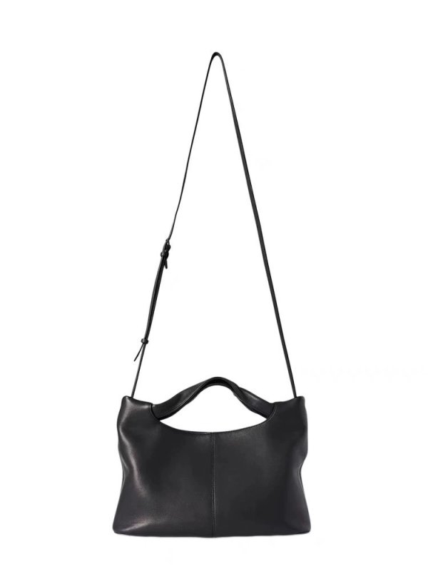 画像14: Soft Leather Handbags Camdem Shoulder Tote Crossbody Saddle Bag  　ソフトレザー ハンドバッグ カムデム サドルバッグ ショルダートートクロスボディバッグ (14)