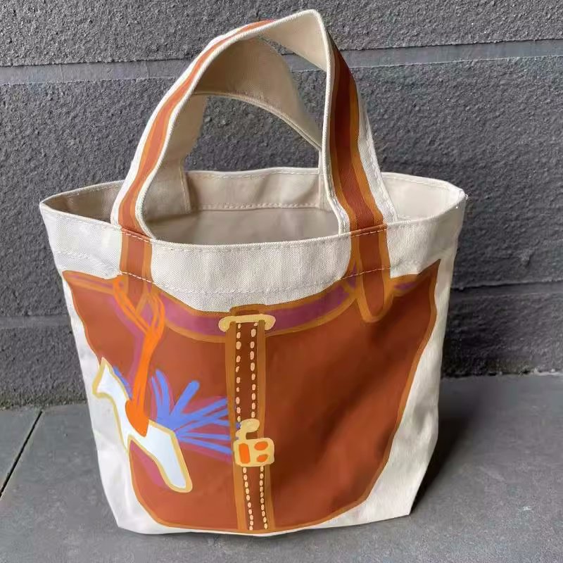 画像2: my other bag Trompe L'oeil Bag Painted Canvas Tote Shoulder Underarm Bag My Other だまし絵バッグプリントトートショルダーショッピングキャンバスバッグ (2)