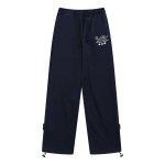 画像10: Unisex badblood logo sweatpants hiphop dance pants trousers 男女兼用 ユニセックス バッドブラッド ロゴ スウェット ダンス ルーズ パンツ (10)