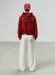 画像4: Unisex badblood logo sweatpants hiphop dance pants trousers 男女兼用 ユニセックス バッドブラッド ロゴ スウェット ダンス ルーズ パンツ (4)