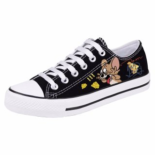 24 Tom & Jerry lace-up leather sneakers 男女兼用 ユニセックス トム