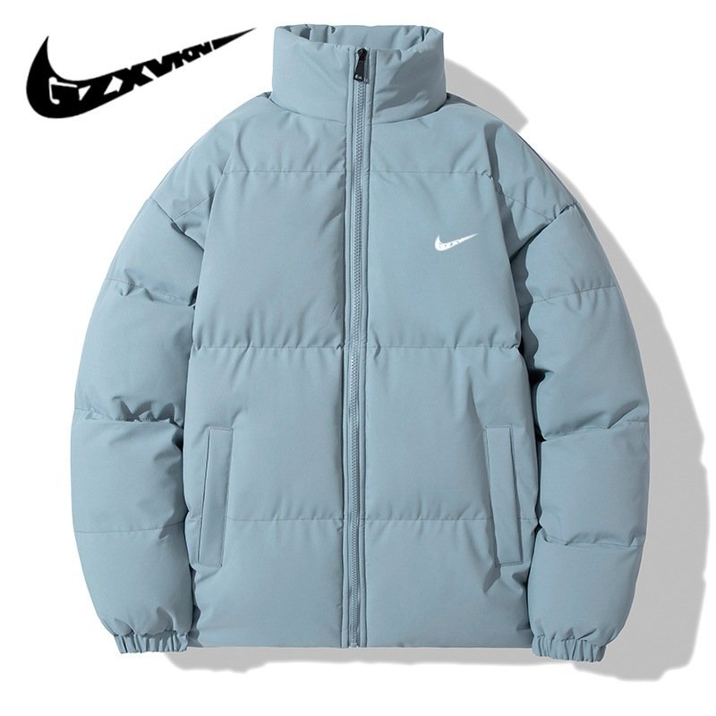 画像2: 25 Not Swoosh logo cold weather Down Jacket Unisex ユニセックス 男女兼用 防寒 肉厚 ダウン ジャケット ジャンパー (2)
