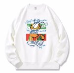 画像1: Box Garfield Paint Sweatshirt　 ユニセックス 男女兼用  ボックスガーフィールドペイント スウェットシャツ トレーナー  (1)
