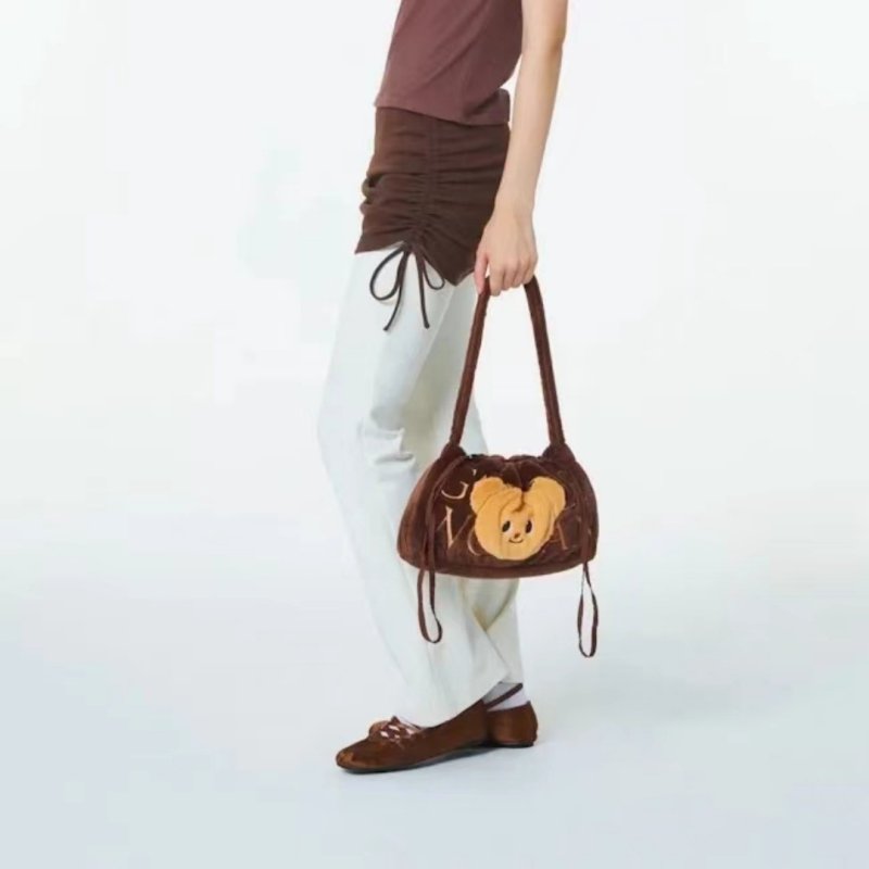 画像4: Gentle Woman Bear Fur Tote Shoulder Bag gentle womanベアファートートショルダーバッグ (4)