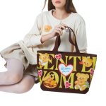 画像6: Gentlewoman Large Capacity Butterbear Canvas Tote Shoulder Bag　gentlewomanラージキャパシティーバターベアキャンバストートショルダーバッグ (6)