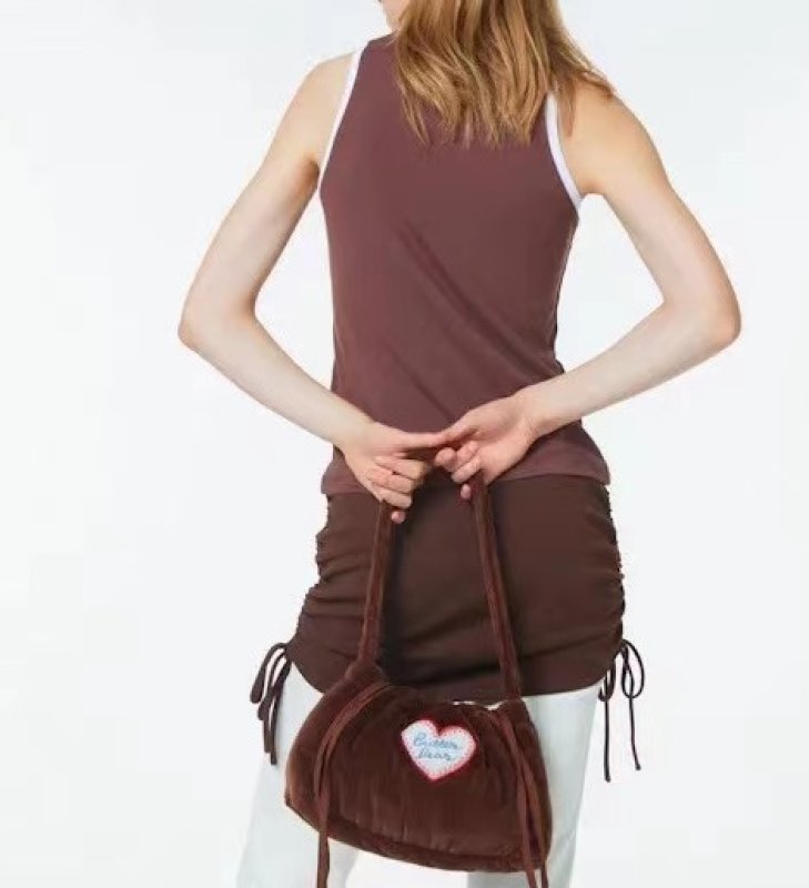 画像7: Gentle Woman Bear Fur Tote Shoulder Bag gentle womanベアファートートショルダーバッグ (7)