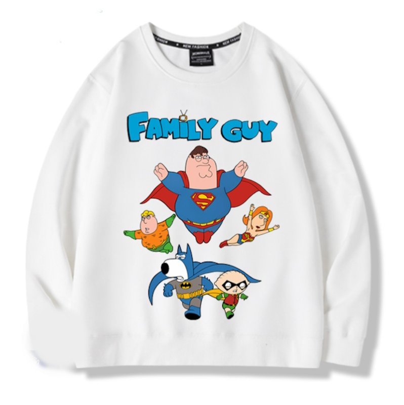 画像2: Unisex family guy round neck sweatshirt　 ユニセックス 男女兼用family guy ファミリー・ガイファミリーガイプリントスウェット (2)