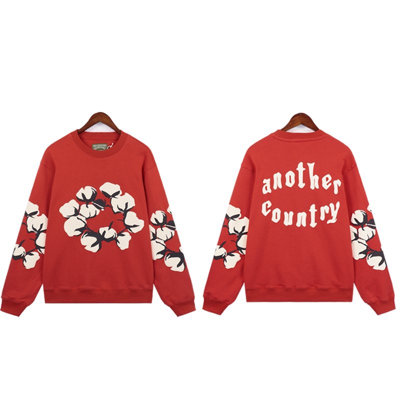 画像4: Unisex Kapok Foam Letter Print Round Neck Sweatshirt ユニセックス 男女兼用カポックフォームレタープリントスウェット (4)