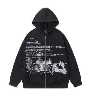 24 KAWS×Basketball Street print Hooded Sweatshirt ユニ