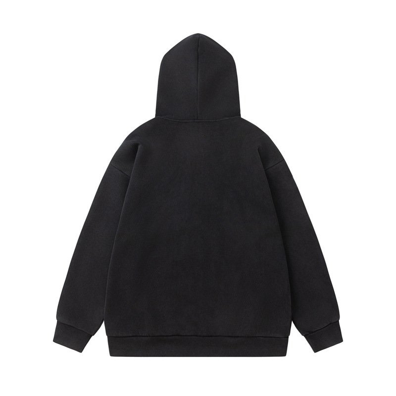 画像2: Unisex High Street Print Hooded Sweatshirt　 ユニセックス 男女兼用 ストリートプリントフーディパーカー  (2)