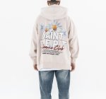 画像12: Unisex Sunflower floral vintage hoodie Sweatshirt　 ユニセックス 男女兼用 サンフラワーひまわり花柄ヴィンテージ加工プリントフーディパーカー  (12)