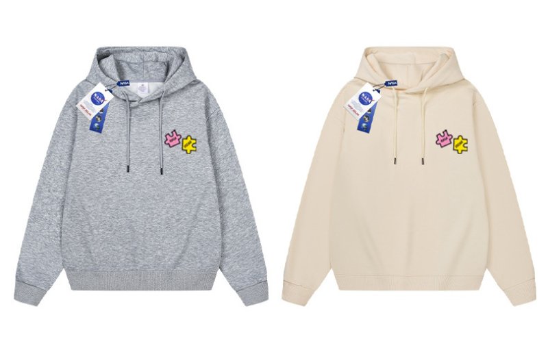 画像14: Unisex NASA SOLAR Comic Print Hoodie　ユニセックス 男女兼用NASA SOLARコミック プリントフーディパーカー  (14)