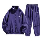 画像7: SALE セール 25Unisex ‎Not Swoosh logo Nylon Set up Matching Set Jacket + Pant ユニセックス 男女兼用 ノット スウォッシュロゴ マッチングセット ナイロン セットアップ 上下 (7)