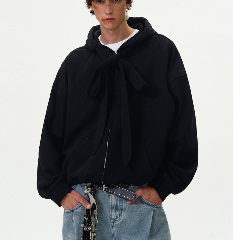 画像6: MADWITCH American retro strap design hooded sweatshirt  男女兼用ユニセックス MADWITCH アメリカンレトロストラップデザインフード付きスウェットシャツ (6)