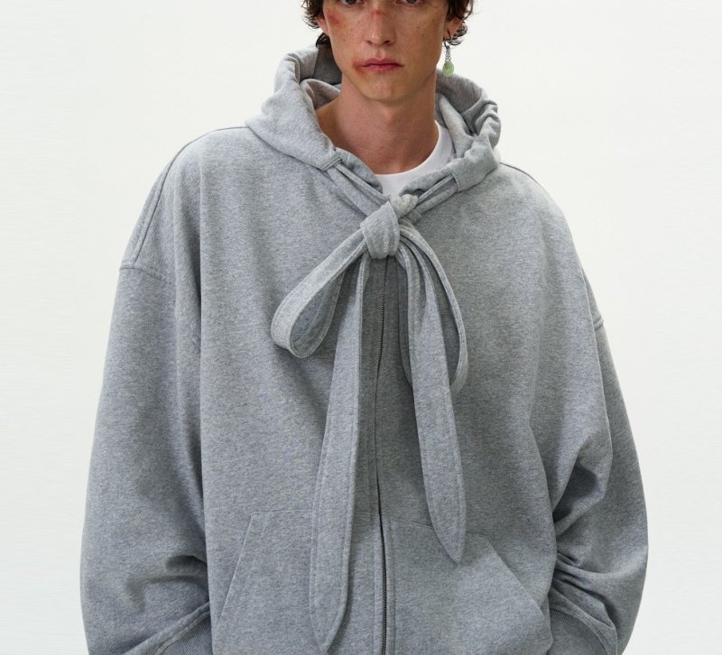 画像3: MADWITCH American retro strap design hooded sweatshirt  男女兼用ユニセックス MADWITCH アメリカンレトロストラップデザインフード付きスウェットシャツ (3)