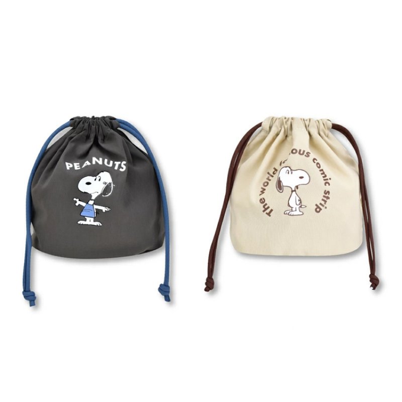画像4: Snoopy Large Capacity Portable Folding Fitness Tote Shoulder Eco Shopping Bag 男女兼用 スヌーピー大容量ポータブル折りたたみフィットネスショルダートートショッピングエコバッグ 通学 通勤 (4)