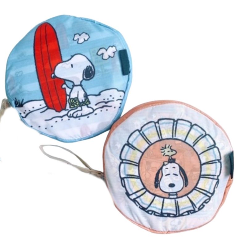 画像3: Snoopy Large Capacity Folding Shopping Bag Drawstring  Shoulder  Eco  Picnic Bag　男女兼用 スヌーピーラージキャパシティポータブル折りたたみショルダートートショッピングエコバッグ　通学　通勤 (3)