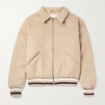 画像6: Stylish French style Stadium Jumper baseball uniform  jacket blouson  ユニセックス 男女兼用スタイリッシュフレンチスタイルジャケットベースボールジャケットスタジアムジャンパージャケット スタジャン ブルゾン (6)