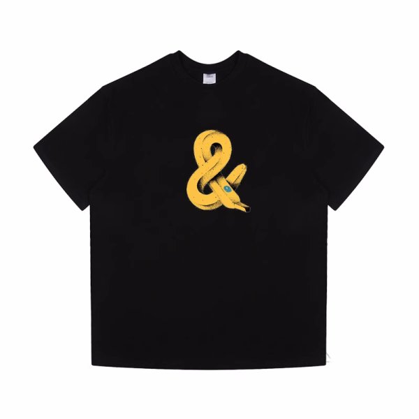 画像5: Unisex & banana print short sleeve T-shirt　　男女兼用ユニセックス ＆アンドバナナプリント半袖Tシャツ (5)