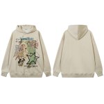 画像3: Unisex Girl Letter Print Hoodie　ユニセックス男女兼用 ガールズレタープリントフーディ スウェット   (3)