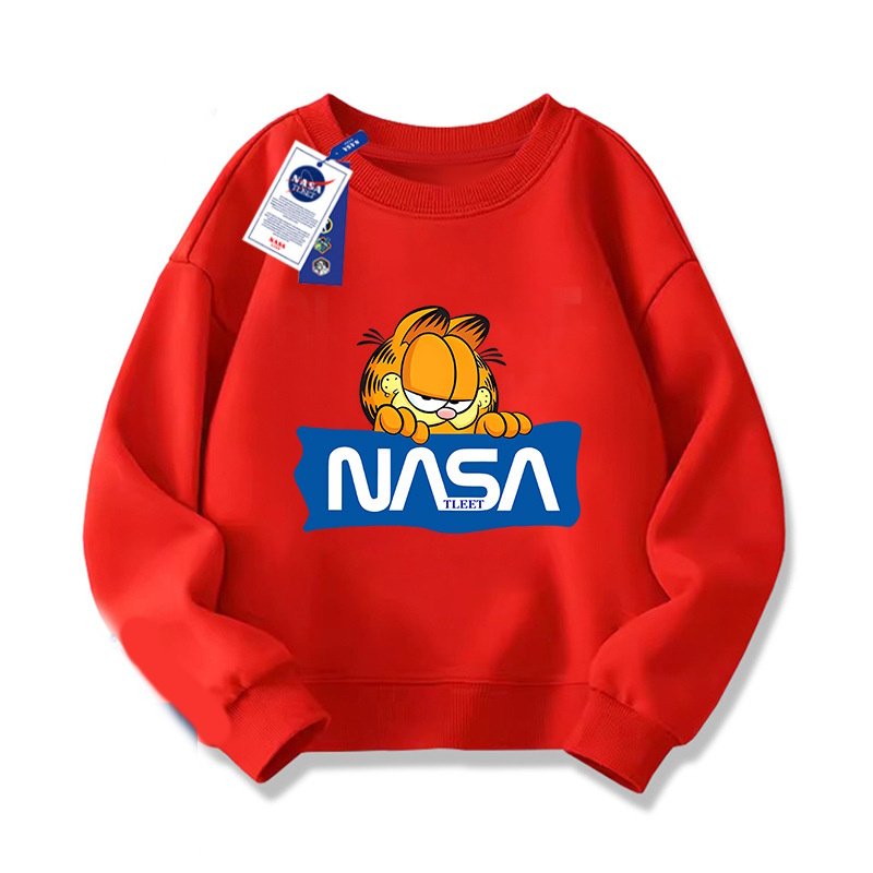 画像8: Unisex NASA x Garfield print sweatshirt　男女兼用 ユニセックスNASAナサ×ガーフィールドプリントスウェット (8)