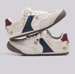 画像9: Women'sStarpoint leather and canvas lace-up leather sneakers 　スターポイントレザー＆キャンバス レースアップレザースニーカー (9)