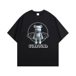 画像2: Unisex KAWS Bearbrick round neck short sleeve T-shirt　男女兼用ユニセックスカウズベアブリックラウンドネックプリント半袖Tシャツ (2)