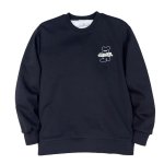 画像2: Unisex Bear print round neck sweatshirt　男女兼用 ユニセックスベアプリントラウンドネック スウェットシャツ (2)