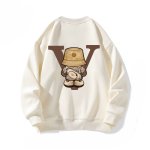 画像5: Unisex V&Hip Hop Hiking Bear round neck sweatshirt　男女兼用 ユニセックスV&ヒップホップハイキングベアプリントラウンドネック スウェットシャツ (5)