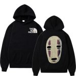画像1: 25 THE NO FACE logo printing hoodie Back Big Print 6 Cloros ユニセックス 男女兼用 6色 THE NO FACE フロントロゴ プリント スウェット プルオーバートレーナー  パーカー バッグ ビッグプリント (1)