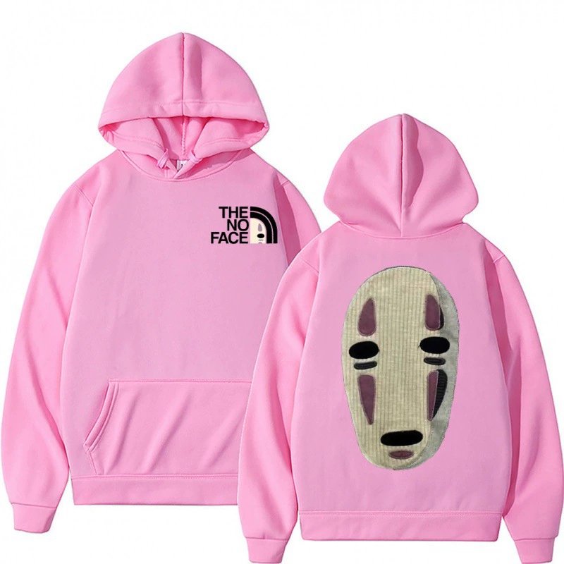 画像5: 25 THE NO FACE logo printing hoodie Back Big Print 6 Cloros ユニセックス 男女兼用 6色 THE NO FACE フロントロゴ プリント スウェット プルオーバートレーナー  パーカー バッグ ビッグプリント (5)
