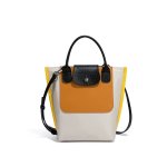 画像3: Nylon color block tote shoulder eco shopping bag　ナイロンカラーブロックトートショルダーエコショッピングバッグ (3)