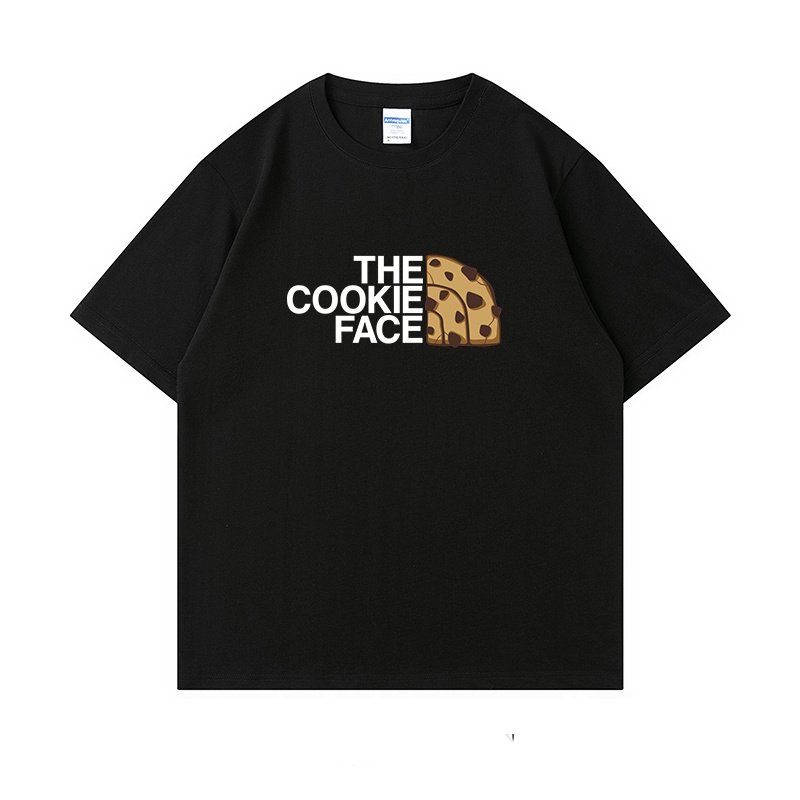 画像8: Unisex THE COOKIE FACE Road Short Sleeve T-Shirt　男女兼用ユニセックスTHE COOKIE FACEプリントラウンドネック半袖Tシャツ (8)