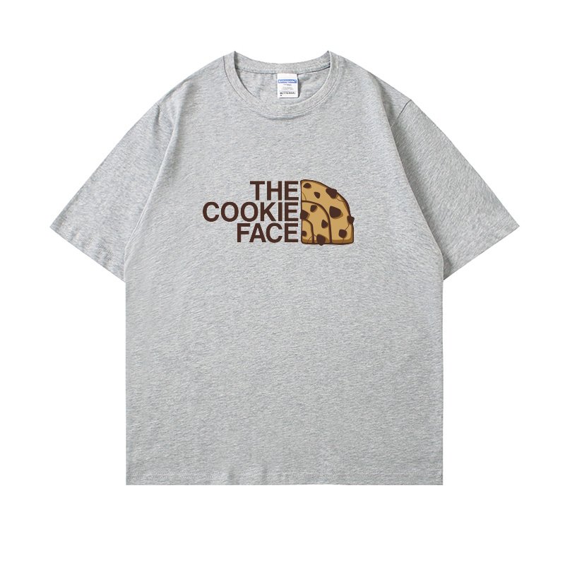 画像6: Unisex THE COOKIE FACE Road Short Sleeve T-Shirt　男女兼用ユニセックスTHE COOKIE FACEプリントラウンドネック半袖Tシャツ (6)