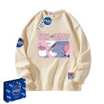 画像3: Nasa x Tom and Jerry Sweatshirt Long Sleeve Pullover Trainer ユニセックス 男女兼用ナサ×トムとジェリートム＆ジェリー長袖プルオーバートレーナー (3)