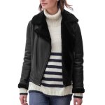 画像1: SALE セール Shearling Biker Jacket Sheepskin Shearling Jacket Riders Coat ムートンバイカージャケット シープスキン ムートンジャケット ライダース コート (1)