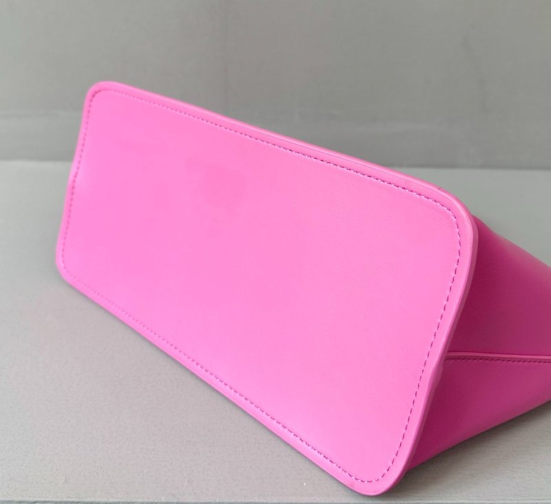 画像8: Leather French Tote Shoulder Bag  レザー舟形ショートハンドルトートショルダ (8)