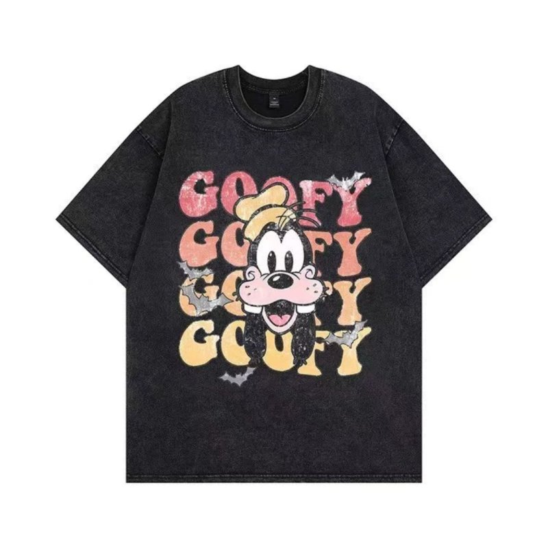 画像5: Unisex Vintage Donald Duck Classical Paint T-shirt Unisex 男女兼用 ユニセックス ヴィンテージ 古着加工 ドナルドダック クラシカルペイント Tシャツ (5)