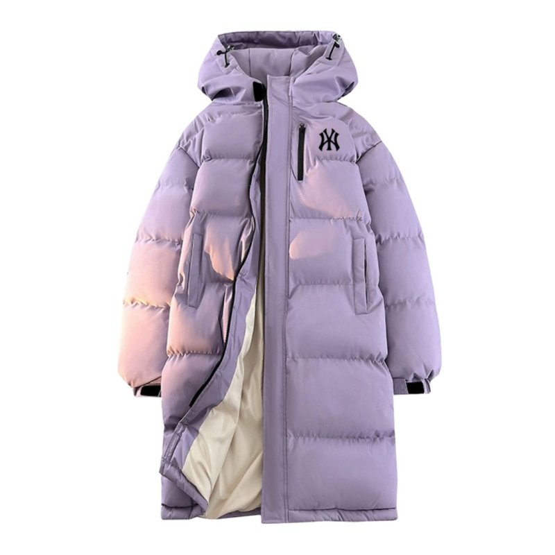 画像3: Unisex MLB logo cold weather Down Jacket  ユニセックス 男女兼用 防寒 肉厚 ダウン ジャケット ジャンパー ファー付き (3)