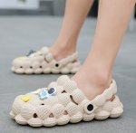 画像10: Astronaut Backstrap Drop Sandals slippers flip flops  soft bottom sandals slippers  宇宙飛行士バックストラップドロップサンダルフリップフロップシャワーサンダル ビーチサンダルユニセックス男女兼用 (10)