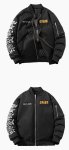 画像5: Pirates Mickey Mouse Embroidery MA-1 Jacket  blouson   ユニセックス 男女兼用パイレーツミッキーマウス刺繍MA-1ジャケットスタジアムジャンパージャケット スタジャン ブルゾン (5)