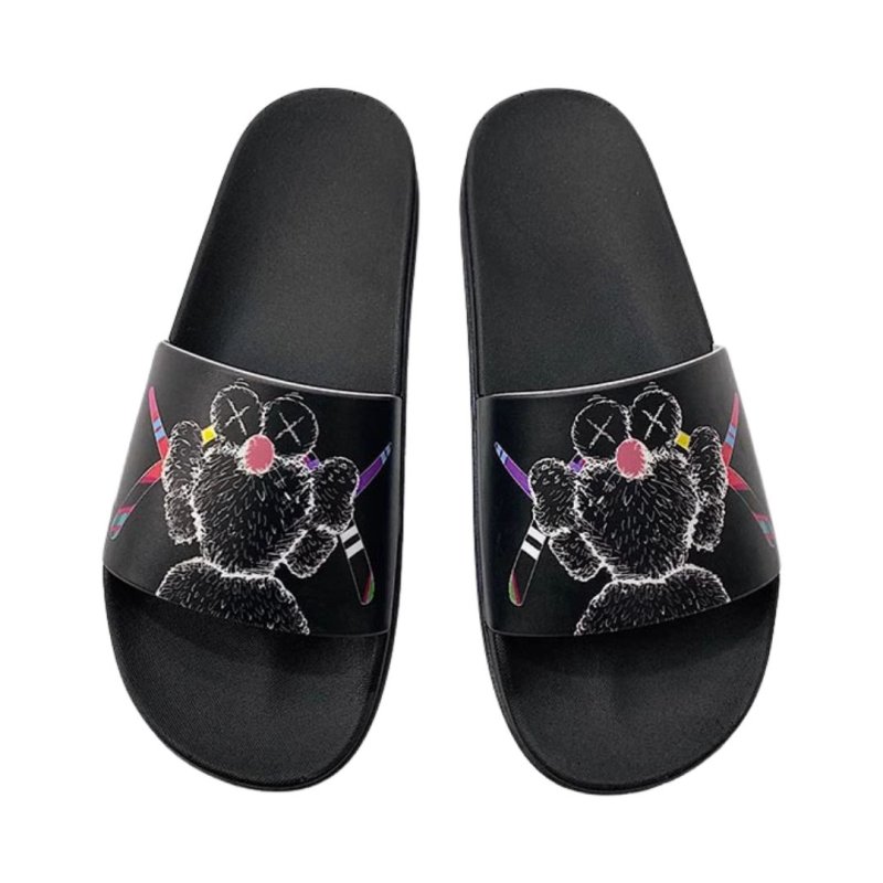 画像2: KAWS SESAME STREET soft bottom sandals slippers  ユニセック 男女兼用 カウズ セサミストリート フリップフロップ サンダル シャワーサンダル ビーチサンダル (2)