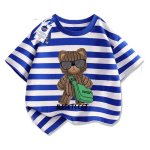 画像11: NASA x Walking Bear Short Sleeve Round Neck T-Shirt   ユニセックス男女兼用ナサ×ウォーキングベアプリント半袖 Tシャツ (11)
