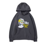 画像1: SpongeBob＆ plaster co-branded round neck hoodie sweat pullover   ユニセックス 男女兼用スポンジボブ&レプリカ スウェット パーカー (1)