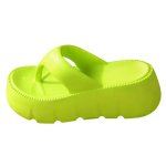 画像1: Thick-soled thong sandals　  プラットフォーム厚底トングサンダル ビーチサンダル (1)